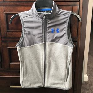 Under Armour Cold Gear grey vest (youth S)